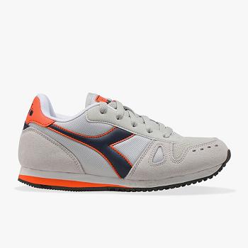 Diadora Simple Run Gs Siva - Detske Tenisky